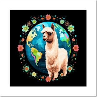 Alpaca Earth Day Posters and Art